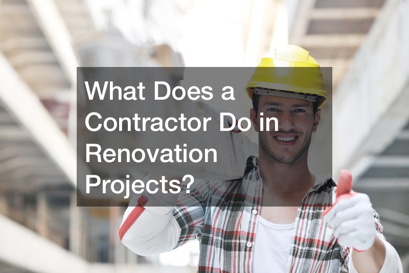 What Does a Contractor Do in Renovation Projects?